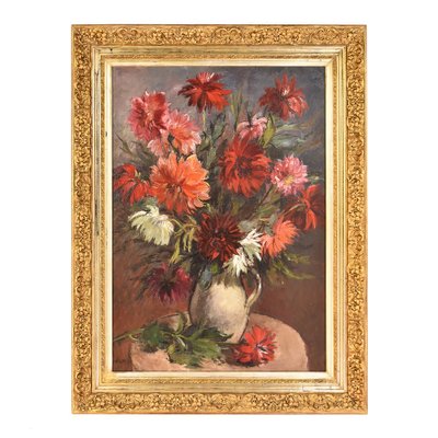 Flower Painting by Capon Georges Louis Emile, 1930s-YVI-584737