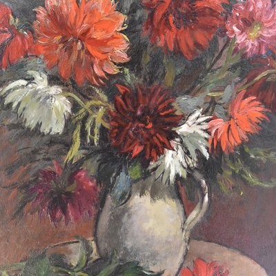 Flower Painting by Capon Georges Louis Emile, 1930s-YVI-584737