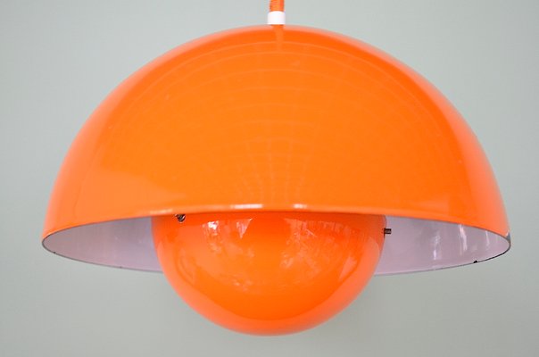 Flower Pot VP1 Hanging Lamp by Verner Panton for Louis Poulsen, 1960s-OV-1395707