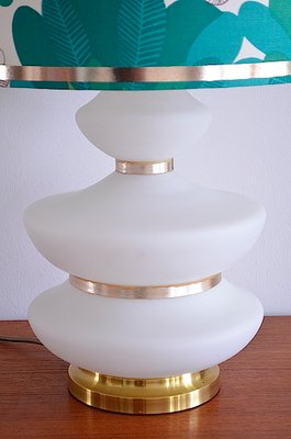 Flower Power Style Table Lamp, 1970s