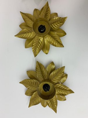 Flower Sconce, 1970s, Set of 4-BGP-1113626