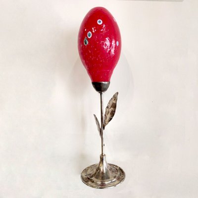 Flower Sculpture by Aureliano Toso & Dino Martens, 1960s-TIT-764771