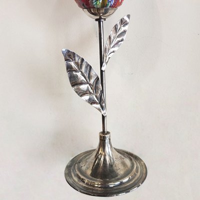 Flower Sculpture by Gianni Zennaro & Aureliano Toso, 1960s-TIT-764767