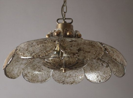 Flower-Shaped Hanging Lamp attributed to J. T. Kalmar-ESB-1816788