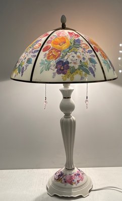 Flower Table Lamp by Ursula Band for The Bradford Exchange, 2000s-JJC-858822