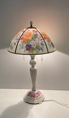 Flower Table Lamp by Ursula Band for The Bradford Exchange, 2000s-JJC-858822