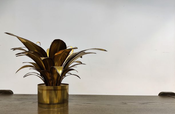 Flower Table Lamp from House Jansen, 1970s-IRH-1137588