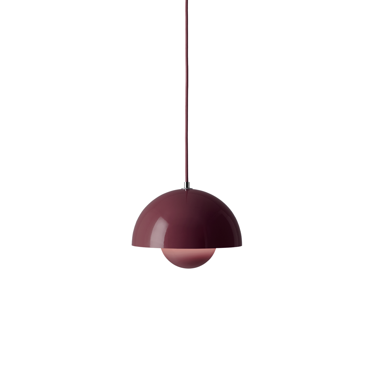 Flowerpot VP1 Pendant Lamp by &tradition #Dark Plum