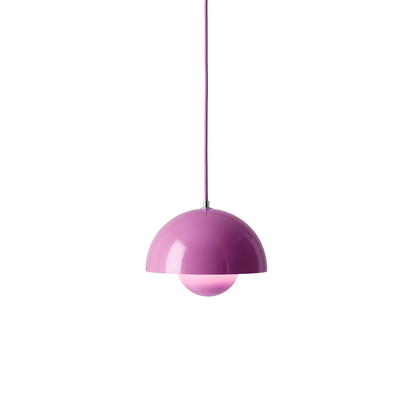 Flowerpot VP1 Pendant Lamp by &tradition #Magenta