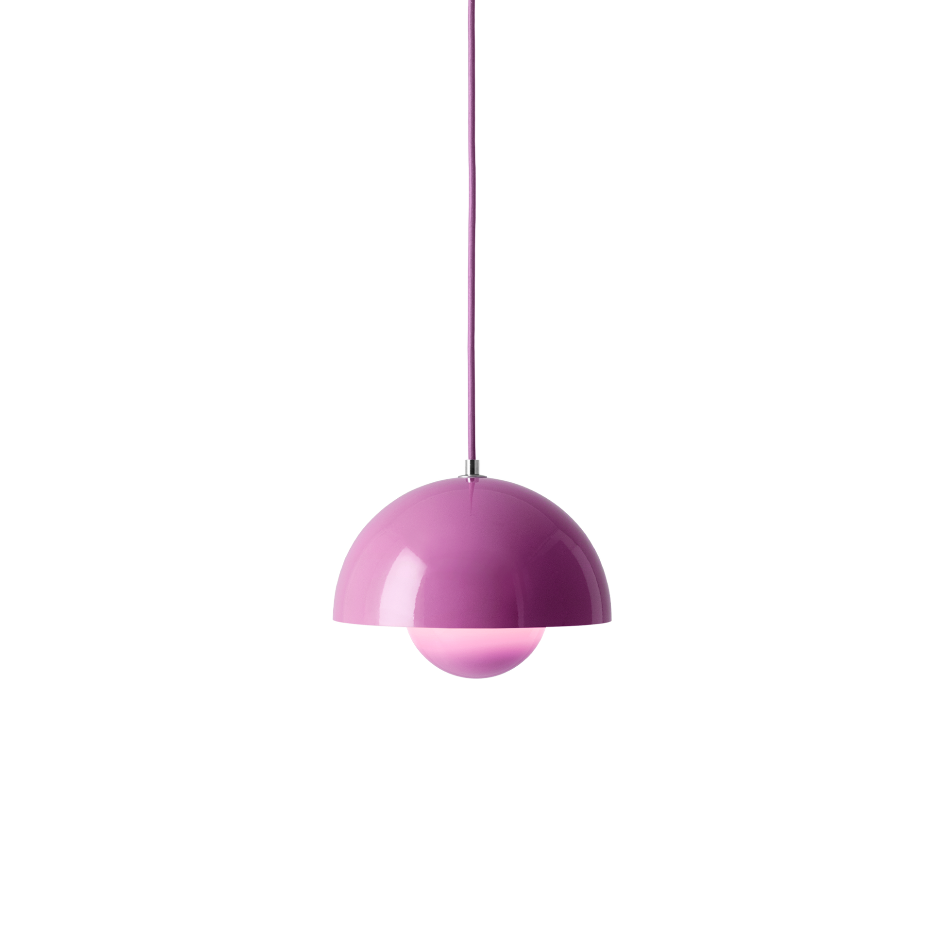 Flowerpot VP1 Pendant Lamp by &tradition #Magenta
