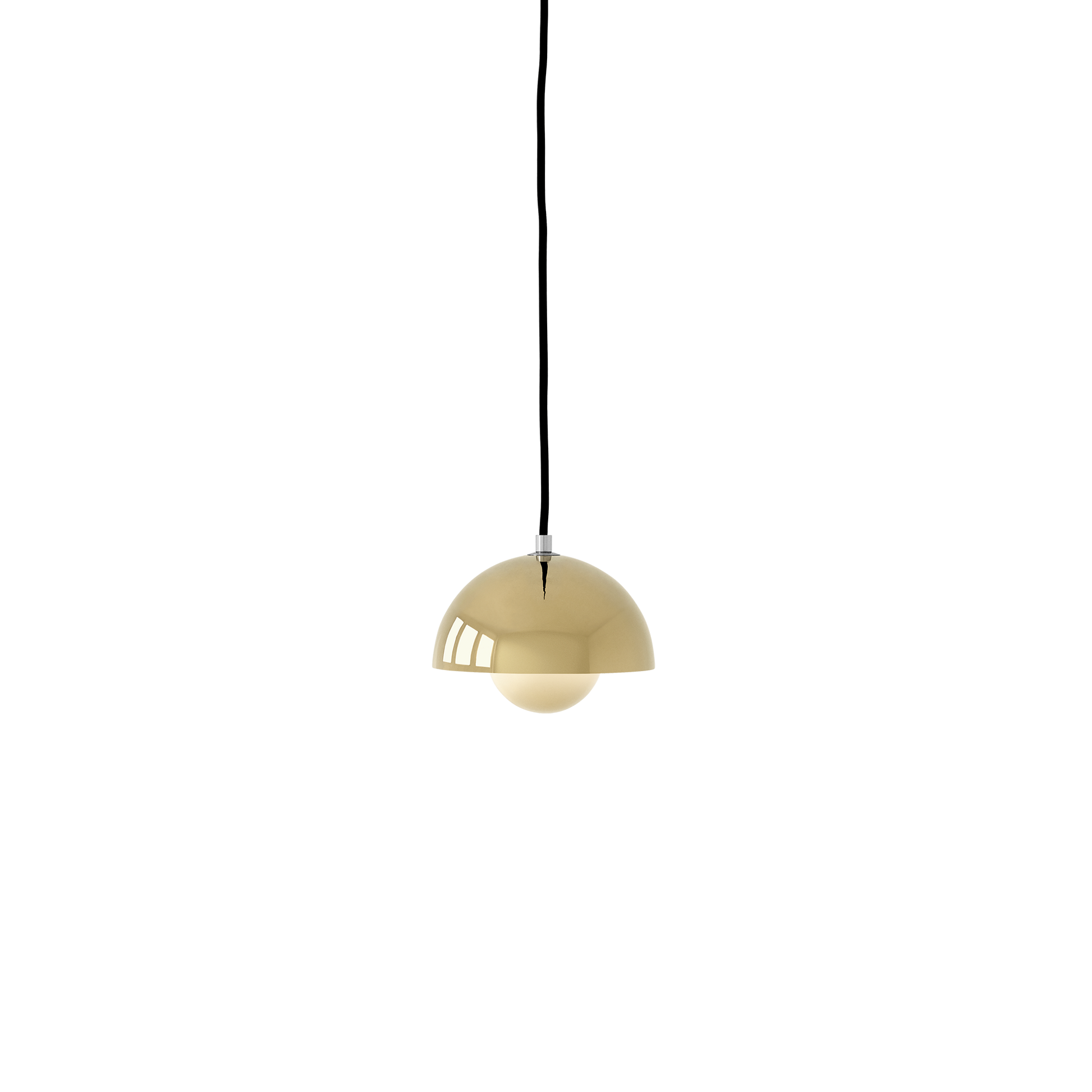 Flowerpot VP10 Pendant Lamp by &tradition #Brass