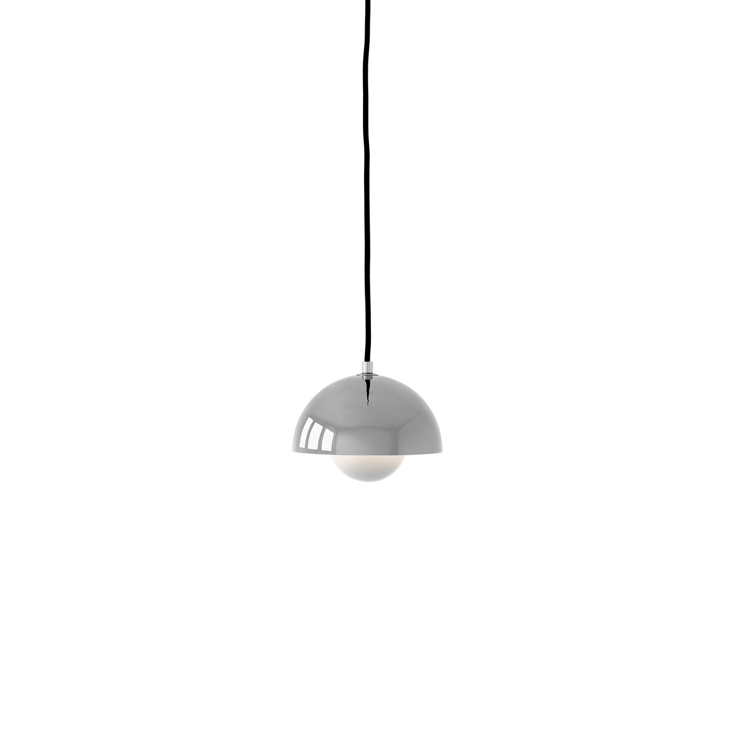 Flowerpot VP10 Pendant Lamp by &tradition #Chrome