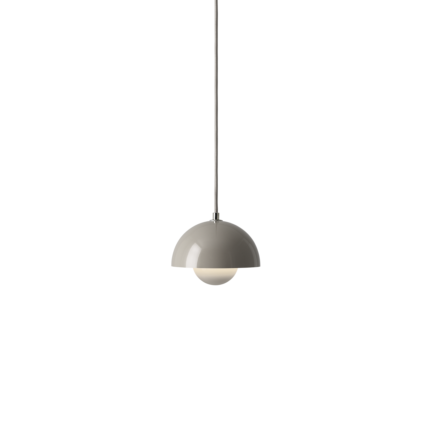 Flowerpot VP10 Pendant Lamp by &tradition #Grey beige