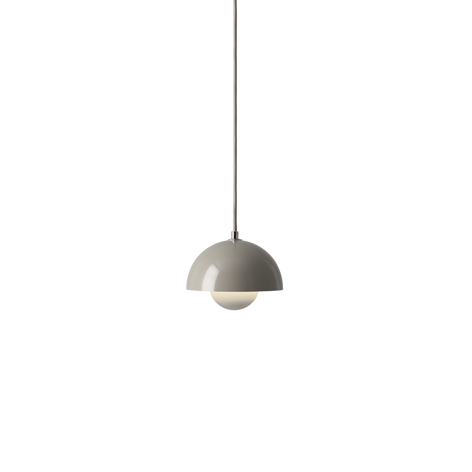 Flowerpot VP10 Pendant Lamp by &tradition #Grey beige