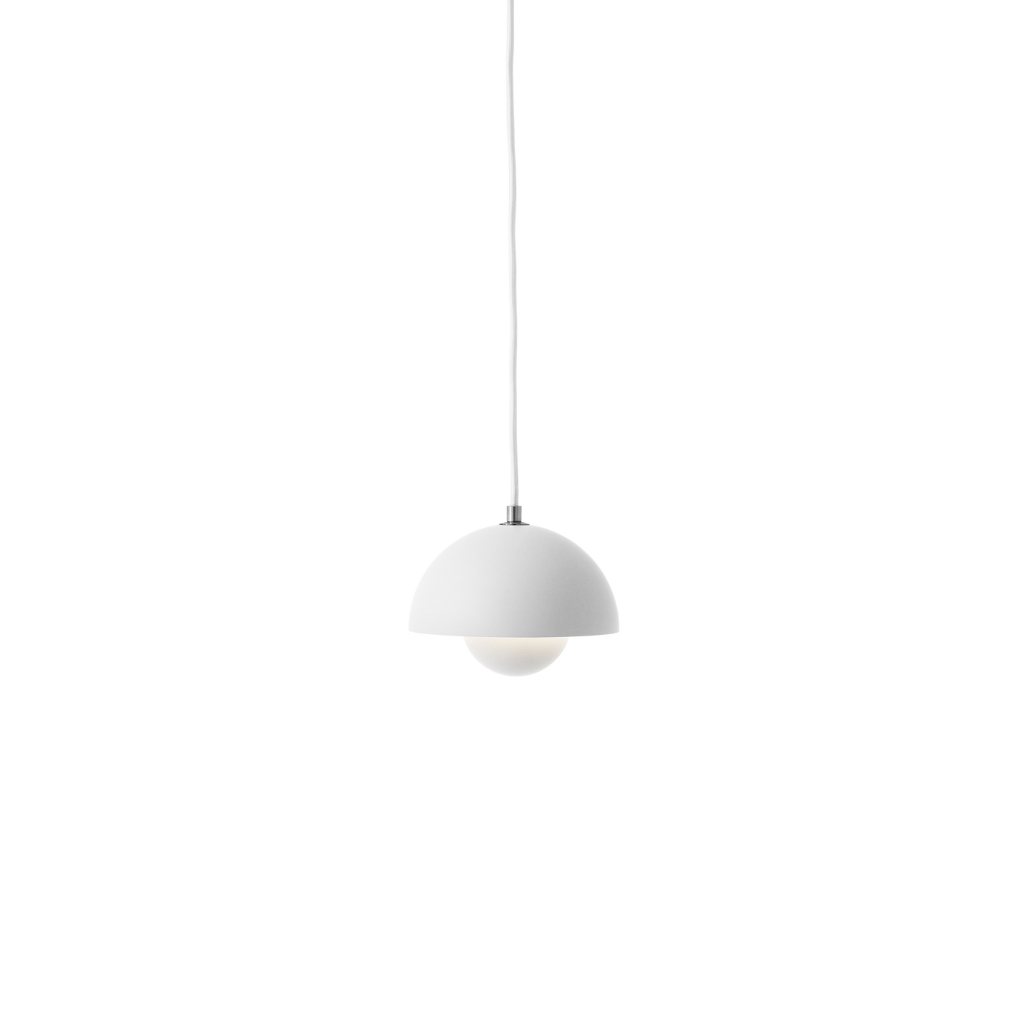 Flowerpot VP10 Pendant Lamp by &tradition #Matt White