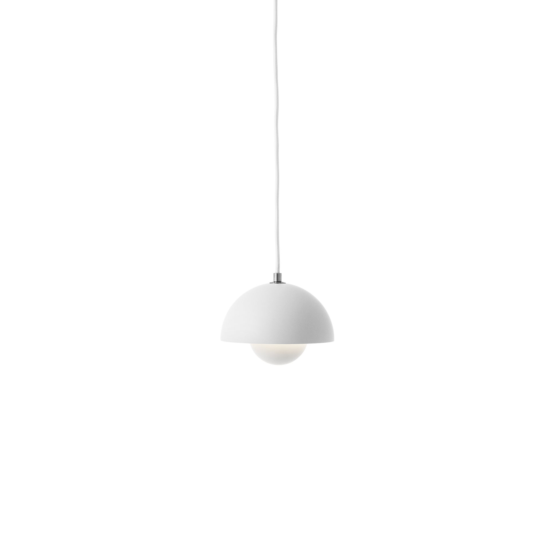 Flowerpot VP10 Pendant Lamp by &tradition #Matt White