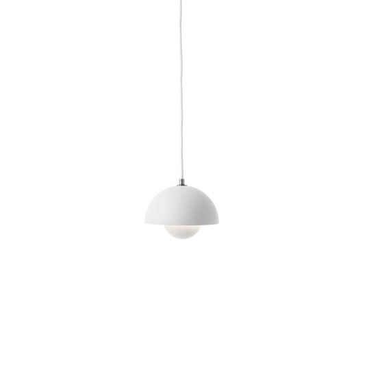 Flowerpot VP10 Pendant Lamp by &tradition #Matt White