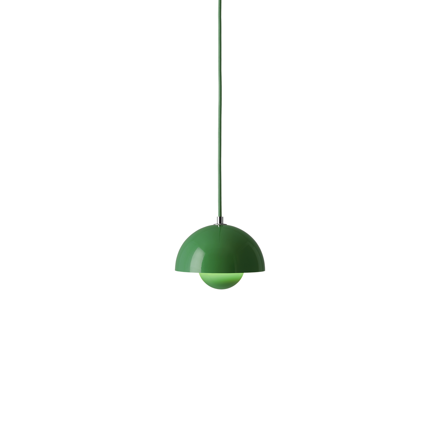 Flowerpot VP10 Pendant Lamp by &tradition #Signal Green