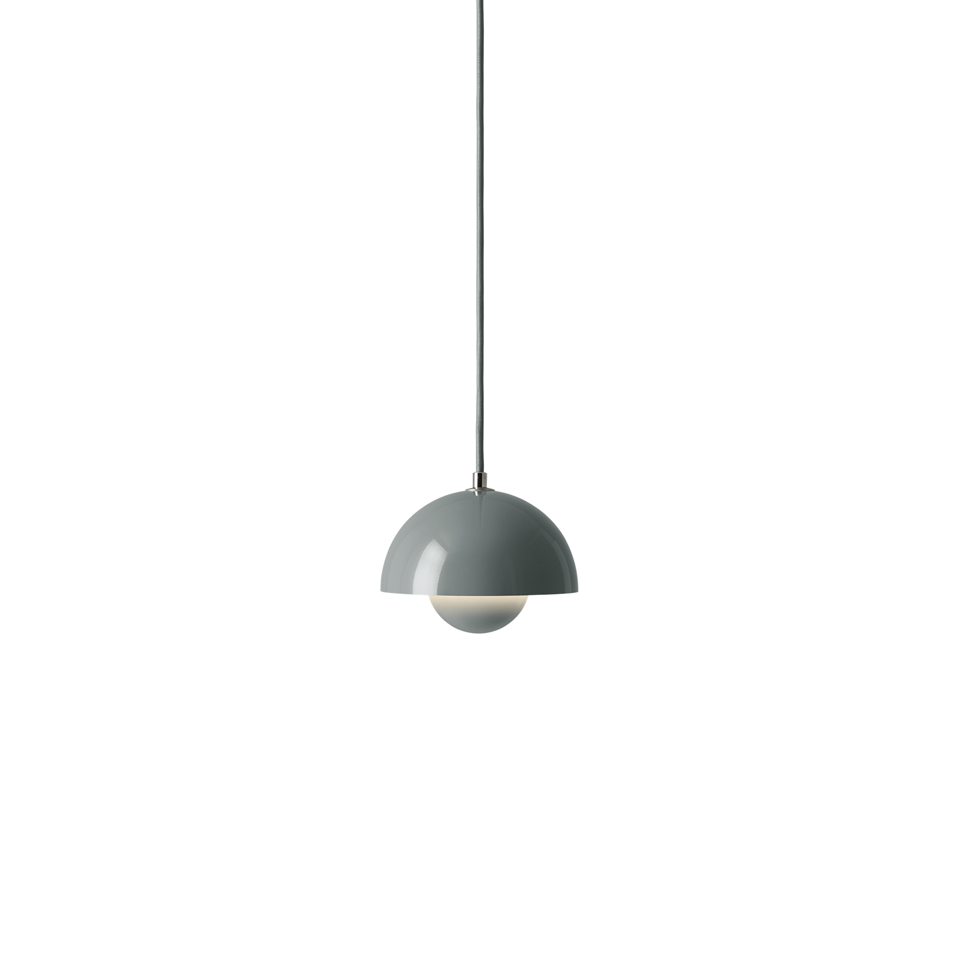 Flowerpot VP10 Pendant Lamp by &tradition #Stone blue