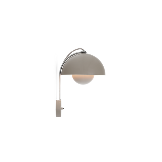 Flowerpot VP8 Wall Lamp by &tradition #Gray Beige