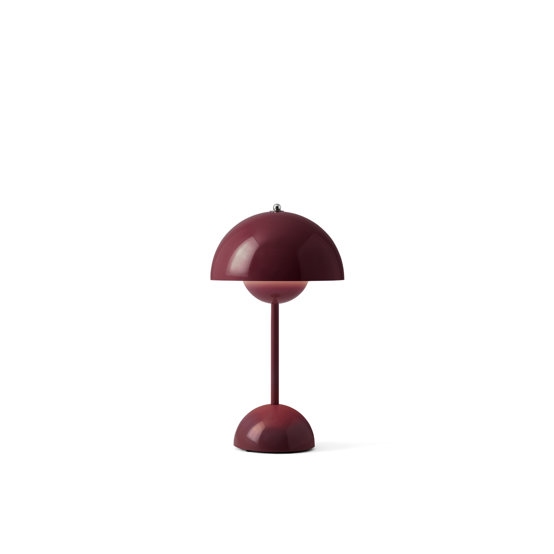 Flowerpot VP9 Table Lamp Portable by &tradition #Dark Plum