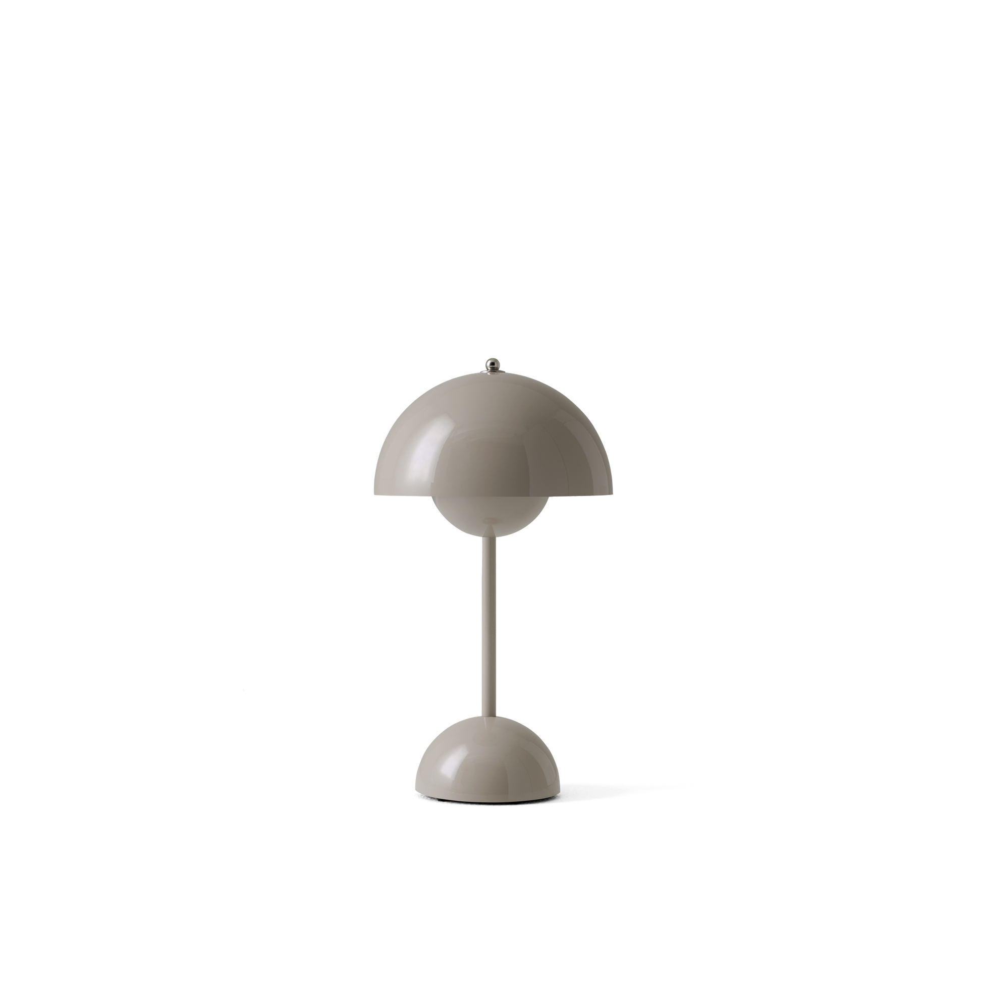 Flowerpot VP9 Table Lamp Portable by &tradition #Gray beige