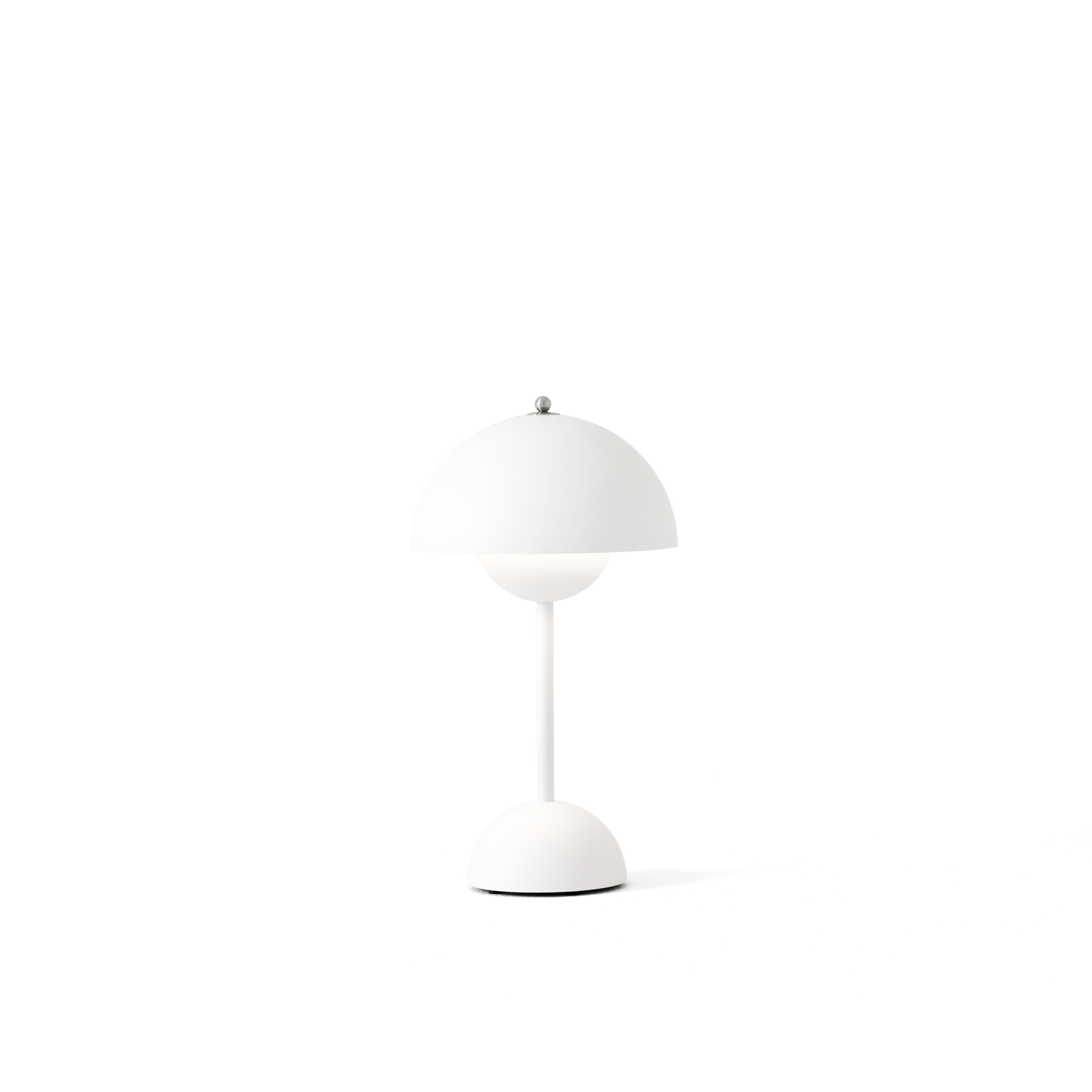 Flowerpot VP9 Table Lamp Portable by &tradition #Matte white