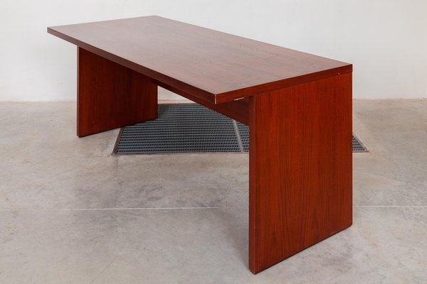 Fltrating Executive Extending Desk by Edward Wormley for Dunbar, 1970s-KL-799609