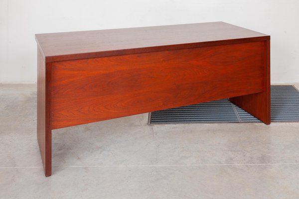 Fltrating Executive Extending Desk by Edward Wormley for Dunbar, 1970s-KL-799609