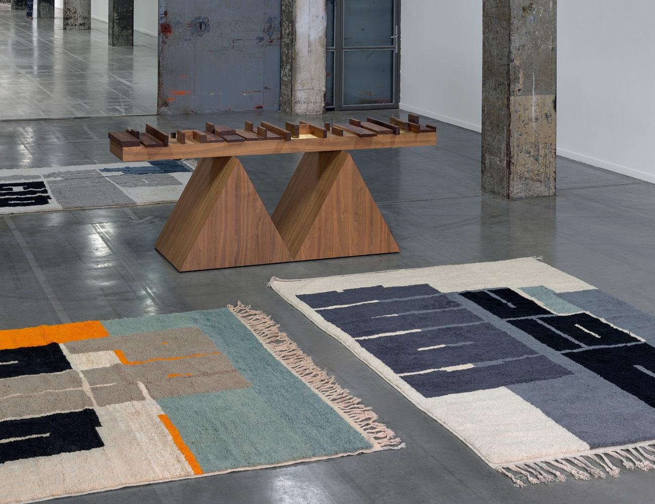 Fluidity Confusion Rug by Geke Lensink