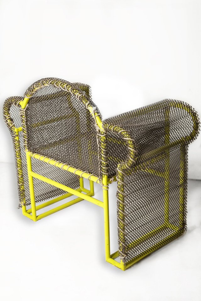 Fluor Lounge Chair by Mercedes Eirín