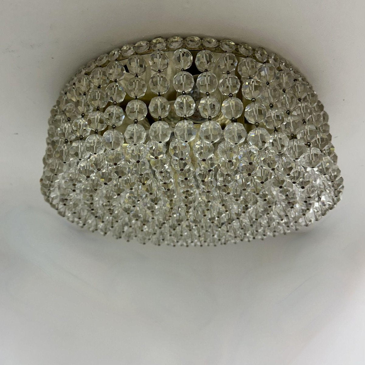 Flush Mount with Swarovski Crystals, 1970s