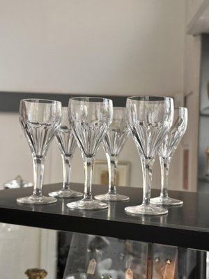 Flute Liqueur Glasses from Villeroy and Boch Milano, 1960s, Set of 6-SEI-1404694