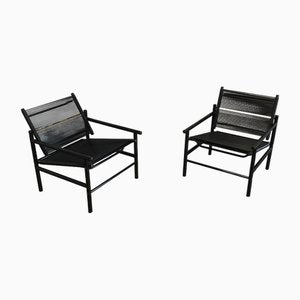 Fly Line Armchairs by Giandomenico Belotti for CMP Padova, 1980s, Set of 2-RPY-1795941