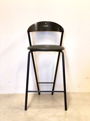 Fly Line Bar Stools, 1980, Set of 4-NPC-1186342