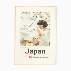 Fly to Japan Poster, 1960s-GPP-988474