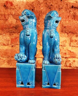 Fo Dog Statues, 1960s, Set of 2-MCB-2043028