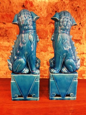 Fo Dog Statues, 1960s, Set of 2-MCB-2043028