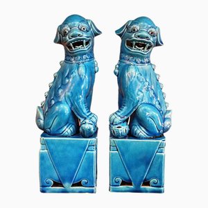 Fo Dog Statues, 1960s, Set of 2-MCB-2043028