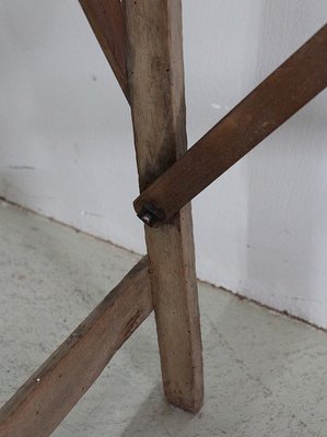 Foldable Beech Business Stepladder, 1940s-RVK-1431806