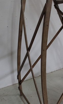 Foldable Beech Business Stepladder, 1940s-RVK-1431806