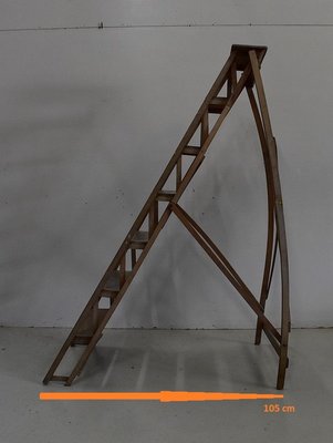 Foldable Beech Business Stepladder, 1940s-RVK-1431806