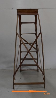 Foldable Beech Business Stepladder, 1940s-RVK-1431806