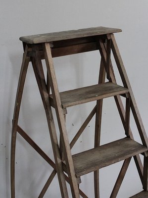 Foldable Beech Business Stepladder, 1940s-RVK-1431806