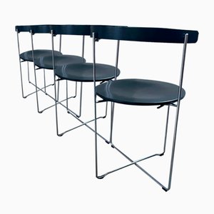 Foldable Chairs Soley by Valdimar Harðarson for Kusch & Co, 1980s, Set of 4-IVH-2021229