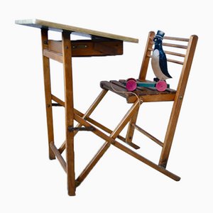 Foldable Child's Desk-AIU-1067760