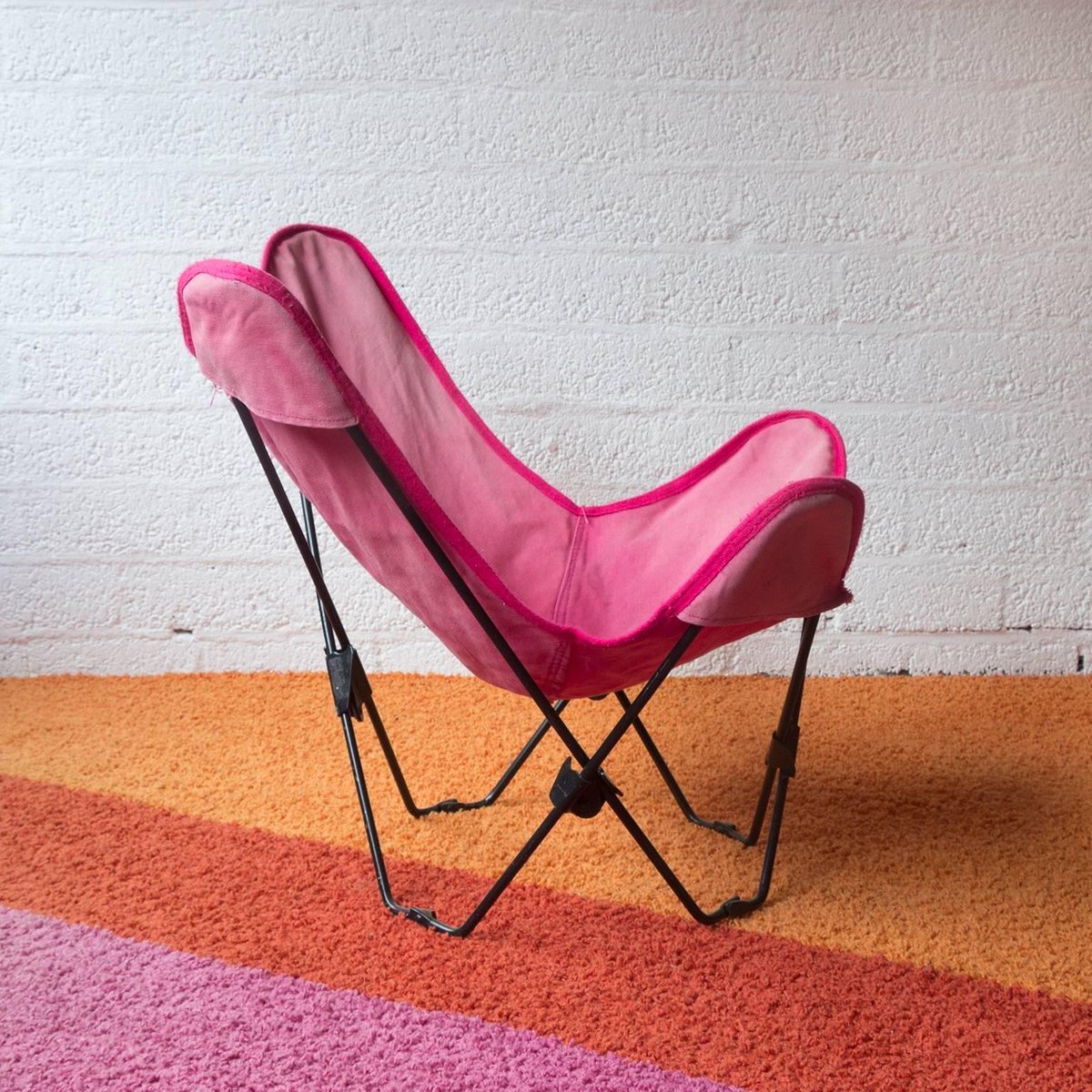 Foldable Children's Butterfly Chair by Jorge Ferrari Hardoy, 1960s