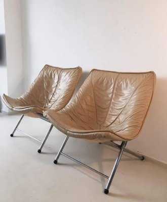 Foldable Easy Chairs by Teun Van Zanten for Molinari, 1970s-LL-1399298