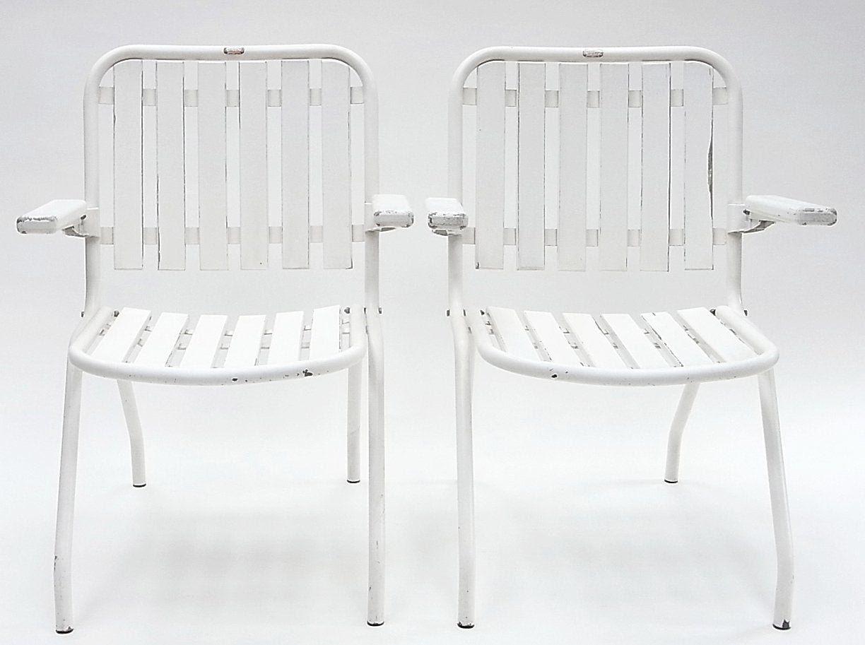 Foldable Garden Armchairs from HEM, 1960s, Set of 2