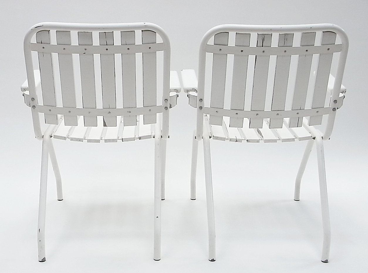 Foldable Garden Armchairs from HEM, 1960s, Set of 2